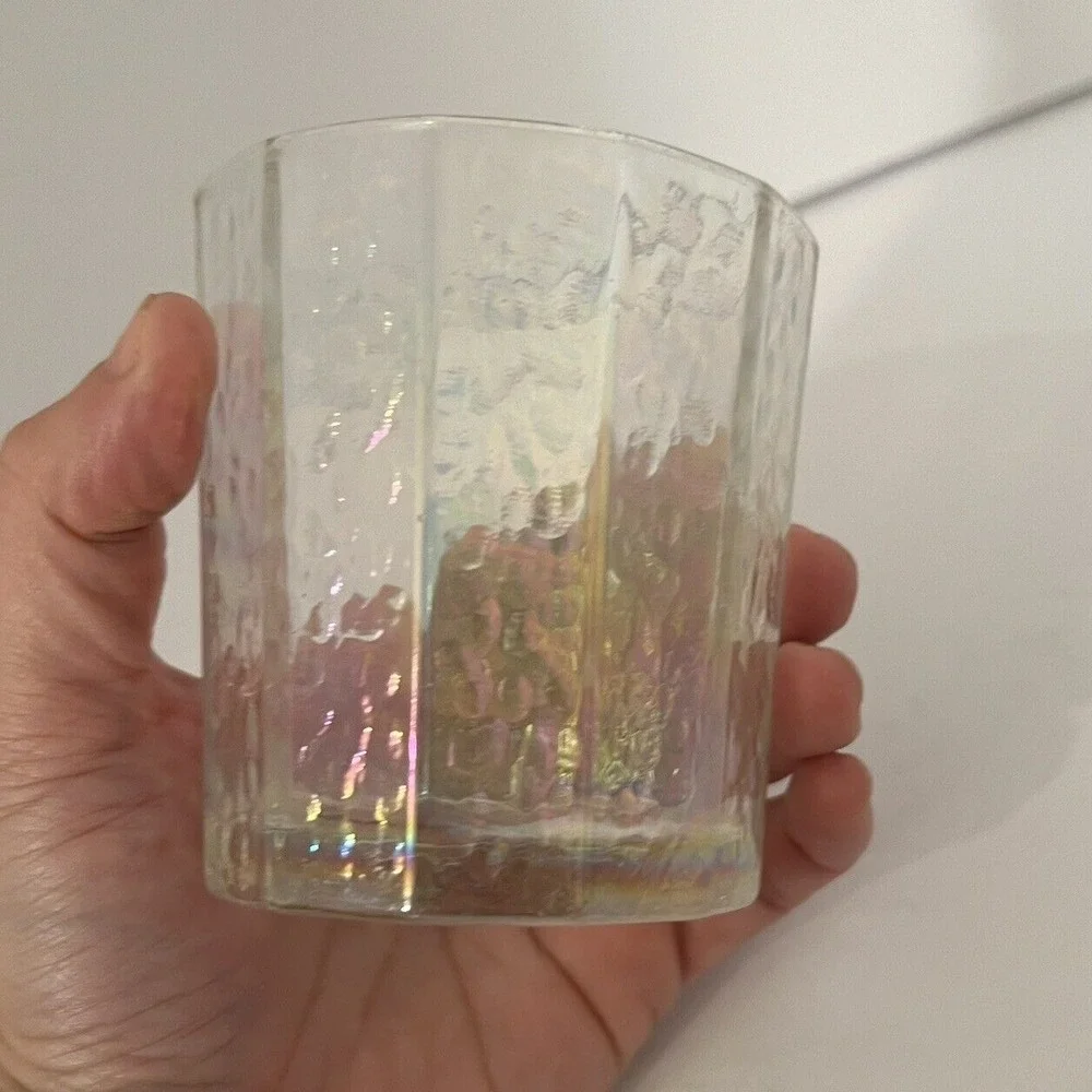 Federal Glass Moon Glow Glass Iridescent‎ Color